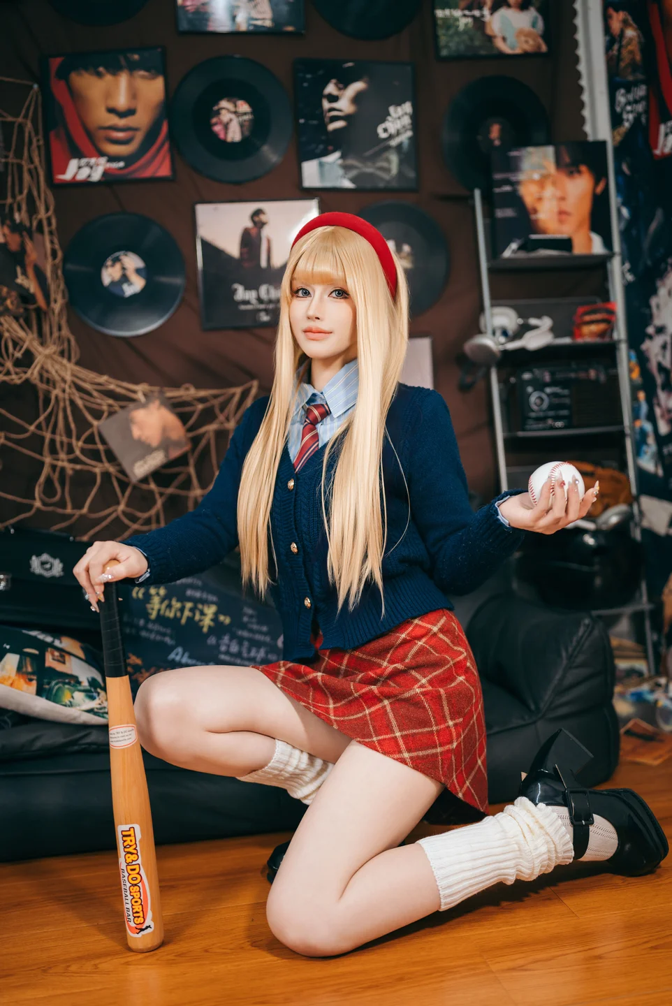 鹿八岁baby - No.115 棒球少女 [23P-704MB] tg@simisebaisi 【丝足阁】006.webp